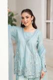 NF-6734 Ferozi Rawsilk Chamki