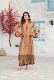 NF-6654 Beige Silk Stitched 2PC