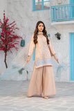 NF-6466 Cream Silk Stitched 2Pc