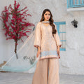 NF-6466 Cream Silk Stitched 2Pc