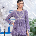 NF-05983 Lilac Printed Peplum.
