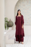 NF-6720 Maroon Silk Stitched 2PC