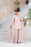 NF-6571 Baby Pink Silk Stitched 2Pc