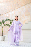 NF-6470 Lailac Cotton Stitched 2PC Suit