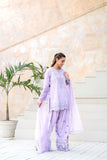 NF-6470 Lailac Cotton Stitched 2PC Suit