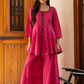 NF-6689 -Shocking Pink Cotton 2PC