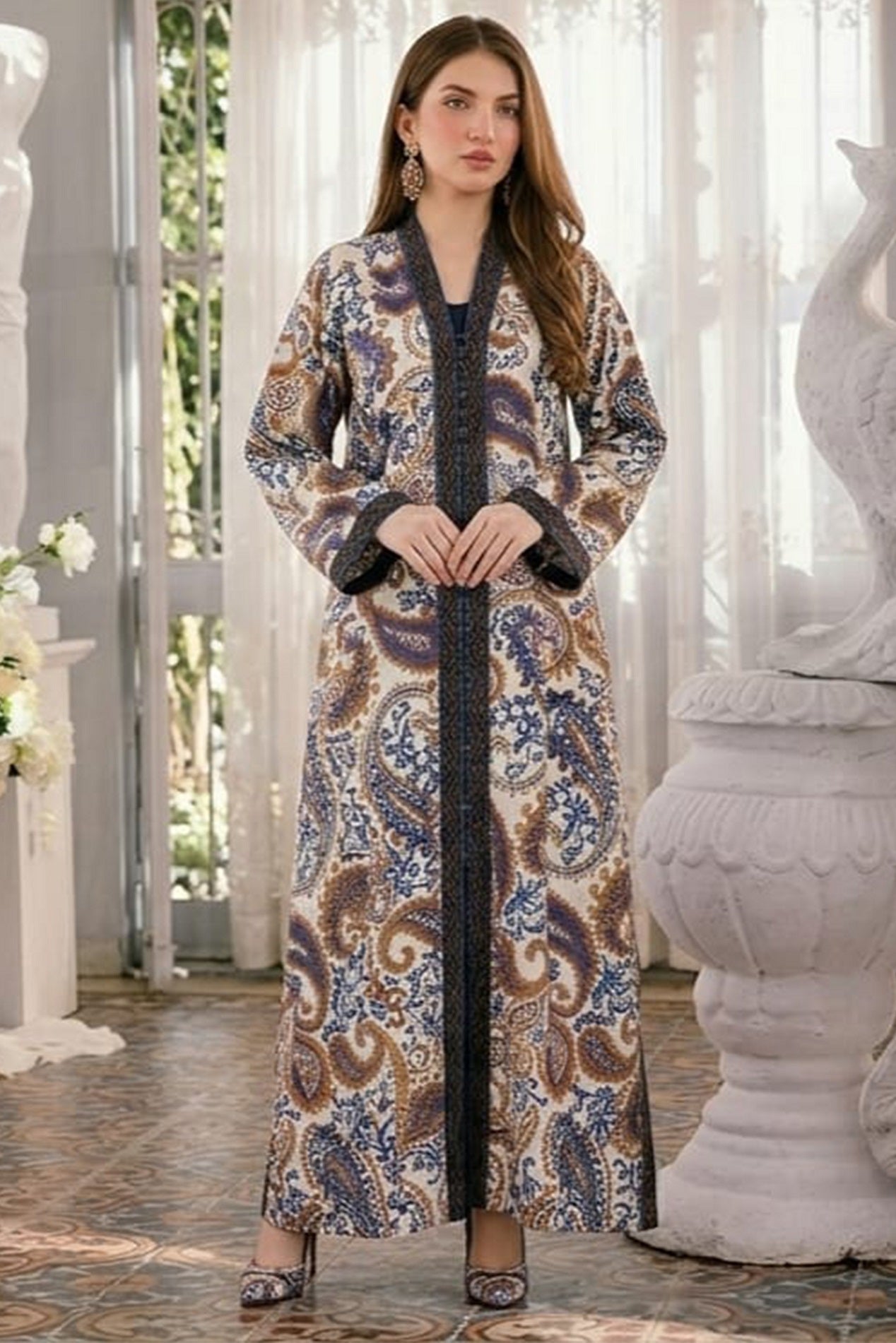 NF-6814 Multi Printed Coat Inner