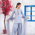 NF-6722 Silver Grey Stitched 2PCS