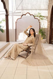 NF-6713 Beige Silk Stitched 2Pc Suit