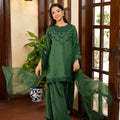 NF-6754 Green Cotton Stitched 2PC
