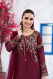 NF-6570 Maroon Farshi Shalwar 2Pc Suit