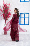NF-6570 Maroon Farshi Shalwar 2Pc Suit