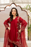 NF-6709 Maroon Silk Stitched 2Pc