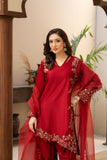 NF-6709 Maroon Silk Stitched 2Pc