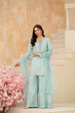 NF-6643 Ferozi Rawsilk  Stitched 2Pc Suit