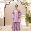 NF-6812 Lailac Silk 2pc Stitched Dress
