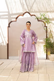 NF-6812 Lailac Silk 2pc Stitched Dress