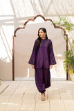 NF-6805 Purple Silk 2PC Stitched