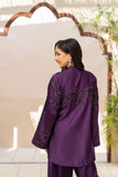 NF-6805 Purple Silk 2PC Stitched