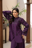 NF-6805 Purple Silk 2PC Stitched
