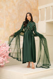 NF-6465 Bottle Green Silk 2Pc