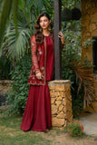 NF-6275 Maroon Masori Stitched Shirt
