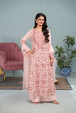 NF-6324 Peach Cotton Stitched 2pc Suit