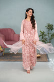 NF-6324 Peach Cotton Stitched 2pc Suit