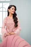 NF-6324 Peach Cotton Stitched 2pc Suit