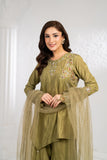 NF-6671 Pista Rawsilk Stitched 2PC