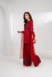 NF-6486 Maroon Silk Stitched 2PC
