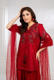 NF-6486 Maroon Silk Stitched 2PC