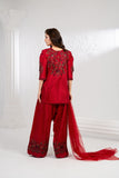 NF-6486 Maroon Silk Stitched 2PC