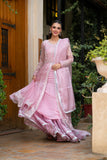 NF-5968 Baby Pink Mesori Stitched Frock