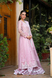 NF-5968 Baby Pink Mesori Stitched Frock