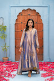NF-6359 Blue Lamba Tissue Stitched Shirt