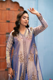 NF-6359 Blue Lamba Tissue Stitched Shirt