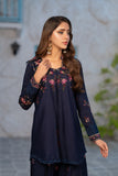 NF-6667 Blue Cotton Stitched 2PC