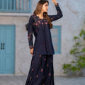 NF-6667 Blue Cotton Stitched 2PC