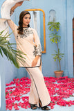 NF-5972 Offwhite Silk Stitched 2pc Suit
