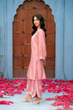 NF-6350 Baby Pink Silk Stitched 2Pc Suit