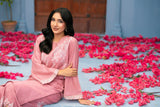 NF-6350 Baby Pink Silk Stitched 2Pc Suit