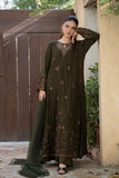 NF-6260 Mehndi Cotton 2Pc Stitched Suit
