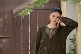NF-6260 Mehndi Cotton 2Pc Stitched Suit