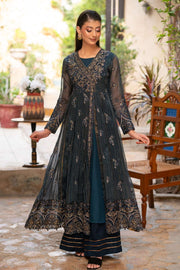 NF-6533 Bottle Green Maisori Stitched Shirt