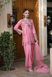 NF-6262 Pink Farshi cotton Stitched 2Pc Suit