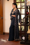 NF-6286 Blue Jacquard Stitched Coat