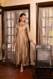 NF-6362 Beige Shamoos Slik Stitched 2pc suit