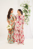 Nf-6846 Ferozi floral printed 2pc suit