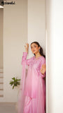 NF-6674 Pink shadded Silk 2pc suit